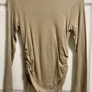 H&M Tan Long Sleeve Top